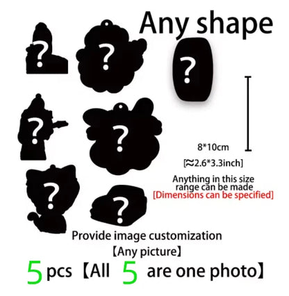 20 pcs Customized Car Air Freshener Free Design Car Accessories Aromatherapy Any Shape Any Picture Can Be Customized Advertising
